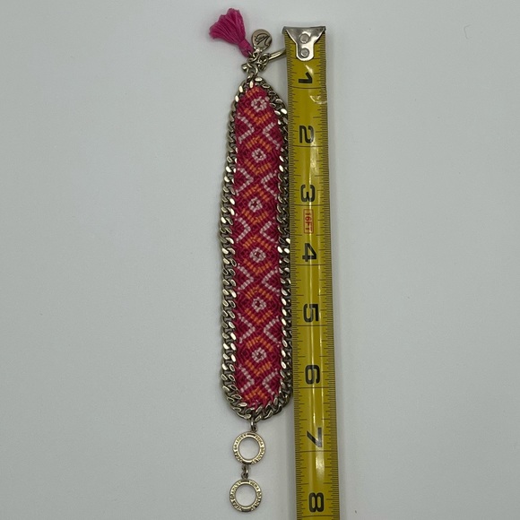 Vera Bradley Crocheted Braided Gold Tone Metal Bracelet - Picture 5 of 7